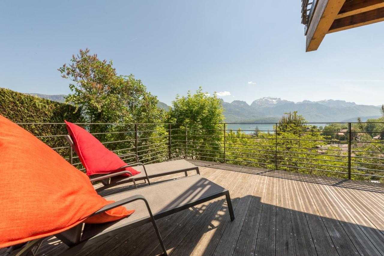Le Panoramic - Loft & Mainfloor Outstanding Lake View - Lla Selections By Location Lac Annecy Sévrier Eksteriør billede