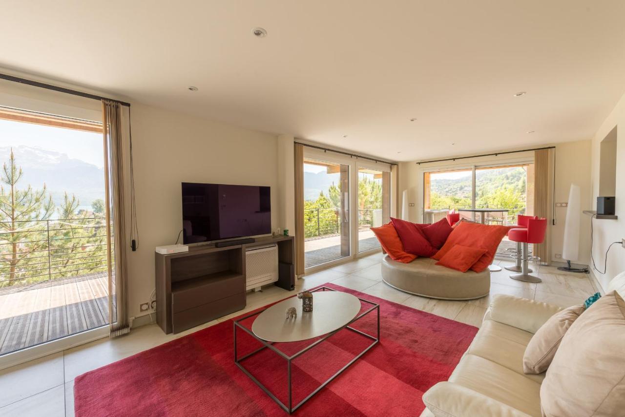 Le Panoramic - Loft & Mainfloor Outstanding Lake View - Lla Selections By Location Lac Annecy Sévrier Eksteriør billede