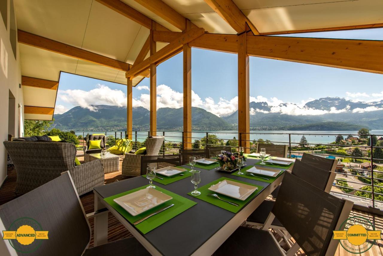 Le Panoramic - Loft & Mainfloor Outstanding Lake View - Lla Selections By Location Lac Annecy Sévrier Eksteriør billede
