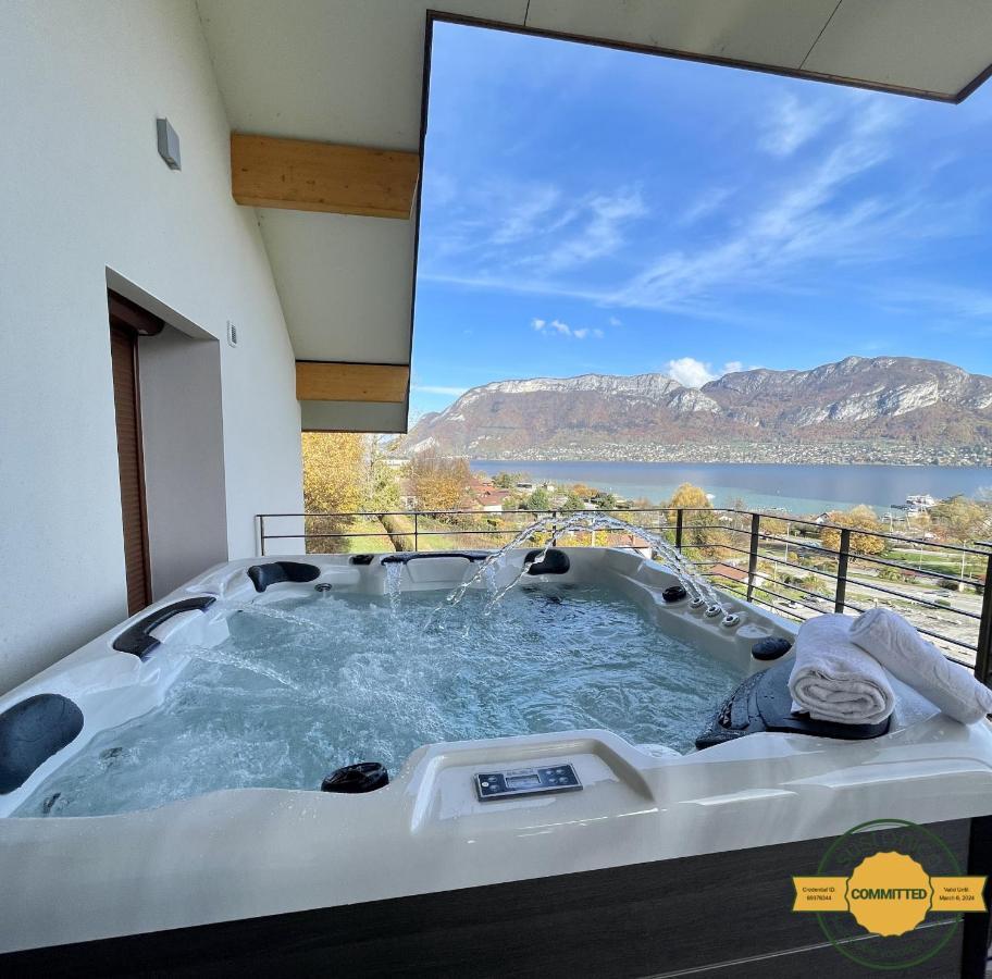 Le Panoramic - Loft & Mainfloor Outstanding Lake View - Lla Selections By Location Lac Annecy Sévrier Eksteriør billede