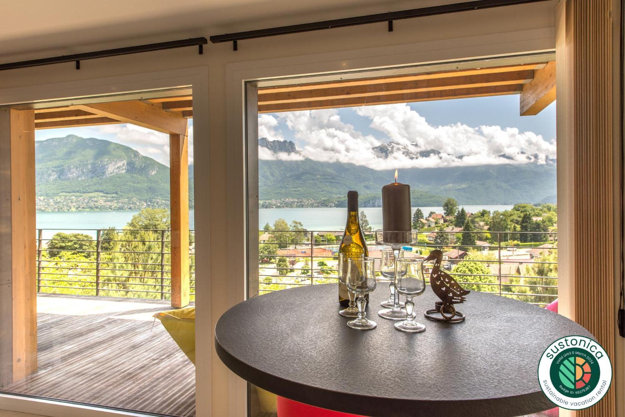 Le Panoramic - Loft & Mainfloor Outstanding Lake View - Lla Selections By Location Lac Annecy Sévrier Eksteriør billede