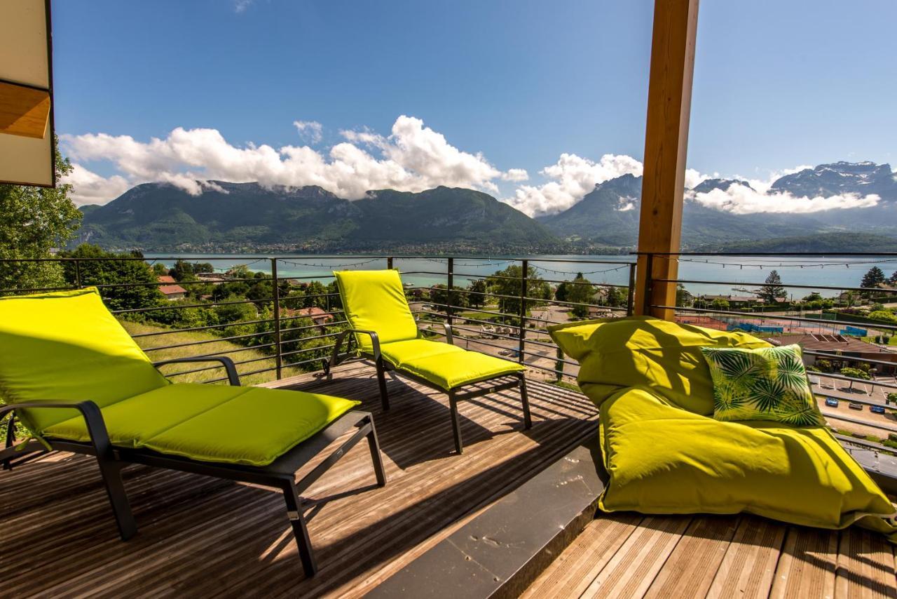 Le Panoramic - Loft & Mainfloor Outstanding Lake View - Lla Selections By Location Lac Annecy Sévrier Eksteriør billede