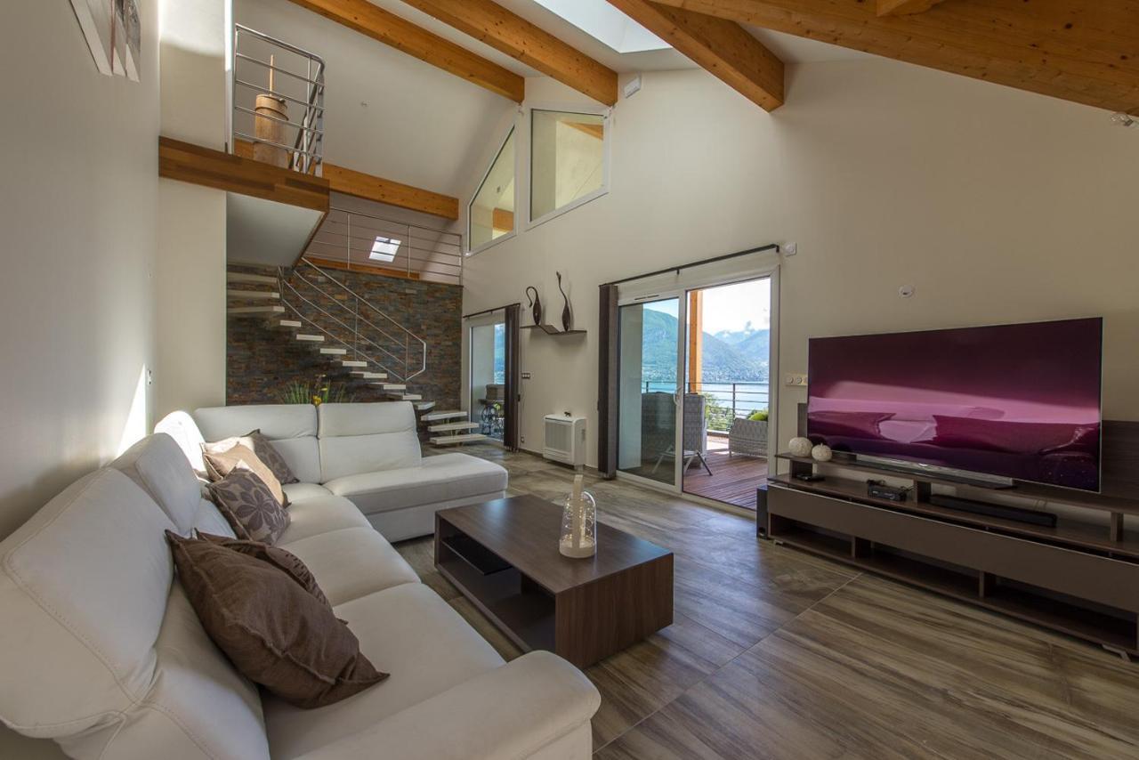 Le Panoramic - Loft & Mainfloor Outstanding Lake View - Lla Selections By Location Lac Annecy Sévrier Eksteriør billede